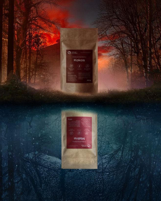 Někde v Upside Down… i datlové pokušení má svoje temnější já. 🌗 A dnes, s poslední sérií, je čas ho probudit. 🎬 Sledujete?...